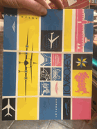 AEROFLOT Airlines Route brochure, MAP