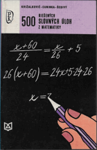 500 riešených slovných úloh z matematiky.