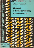 Lícovací a dílenské tabulky ISA, OST, DIN, ASA
