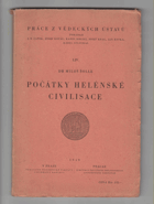 Počátky helénské civilisace