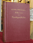 Abriss der Musikgeschichte