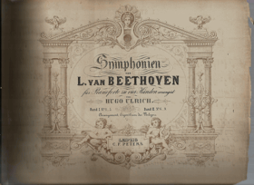 Symphonien von L. van Beethoven