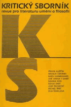 Kritický sborník - č. 20. Literatura, jazyk, filosofie