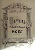 Quatuours pour 2 Violons