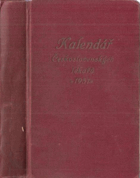 Kalendář československých lékařů