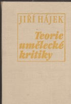 Teorie umělecké kritiky.