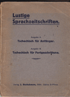 Lustige Sprachzeitschriften. Tschechisch für Anfänger 3. Jahrgang Oktober 1930-September 1931 (12 ...