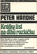 Krátky list na dlhú rozlúčku