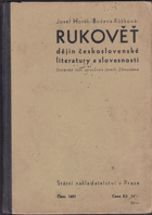 Rukověť dějin československé literatury a slovesnosti pro české a slovenské odborné školy ...