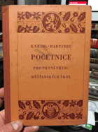 Početnice pro první třídu měšťanských škol chlapeckých.