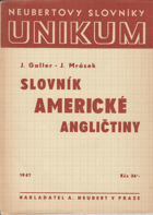 Slovník americké angličtiny.