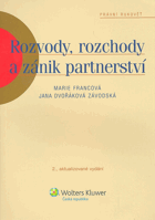 Rozvody, rozchody a zánik partnerství