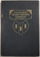 Dějiny národu českého v Čechách a v Moravě.