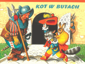 Kot w butach POP UP 3D BOOK! SOME PARTS MISSING!