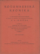 Košumberská kronika II. Věstník družstva na záchranu hradu Košumberka