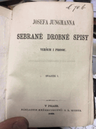 Sebrané drobné spisy veršem i prosou. Sv. 1 + 2