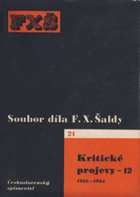 Kritické projevy. Sv. 12. 1922-1924