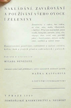 Nakládání, zavařování a používání všeho ovoce i zeleniny