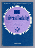 DDR- Universalkatalog. Notmaßnahmen 1945/46 - Sowjetische Besatzungszone Deutschlands 1945/49, ...