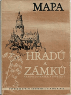 Mapa hradů a zámků Československé republiky