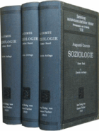 3SVAZKY Soziologie. Band I - III Sammlung sozialwissenschaftlicher Meister Nr. VIII, IX und X.
