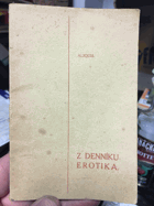 Z denníku erotika