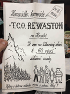 Pozvánka - 60 let výročí osady T.C.O. Rewaston na Kocábě