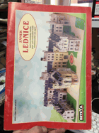 Zámek Lednice. Papírová stavebnice modelu M 1:300