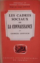 Les Cadres sociaux de la connaissance