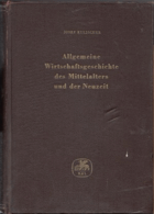 2SVAZKY Allgemeine Wirtschaftsgeschichte des Mittelalters und der Neuzeit I - II