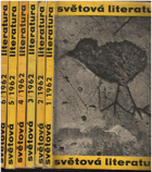 Světová literatura - revue zahraničních literatur