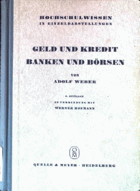 Geld und Kredit Banken und Börsen