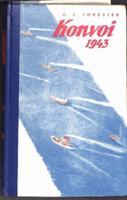 Konvoi 1943 von vier Zerstörern geschützt, fährt ein Konvoi von 37 Frachtern und Zerstörern im ...