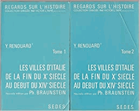 2SVAZKY Les villes d'Italie de la fin du Xe siècle au début du XIVe siècle. tome I-II
