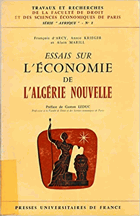 Essais sur l'économie de l'algérie nouvelle