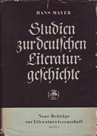 Studien zur deutschen Literaturgeschichte