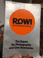 ROWI Photo Cine... Accesories