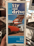 FLY AND DRIVE. ČSA Czechoslovak Airlines PRAGOCAR