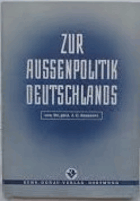 Zur Aussenpolitik Deutschlands