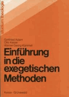 Einführung in die exegetischen Methoden.
