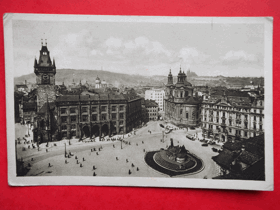 Praha - Prag - Prague, Staroměstské náměstí (pohled)