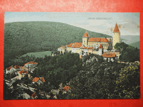 Křivoklát - Pürglitz, okres Rakovník, hrad (pohled)