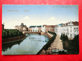 Hradec Králové - Königgrätz, nábřeží (pohled)