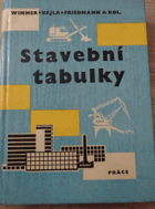 Stavební tabulky