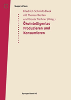 Okointelligentes Produzieren und Konsumieren