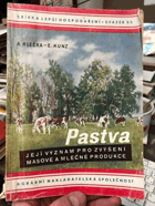 Pastva, její význam pro zvýšení masové a mléčné produkce.