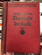 Das Recht der Rasse. Kommentar zur Rassengesetzgebung
