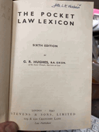 The pocket law lexicon