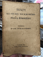 Texty ke studiu soukromého práva římského