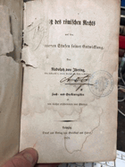 Geist des römischen Rechts auf den verschiedenen Stufen seiner Entwicklung. Erster Teil